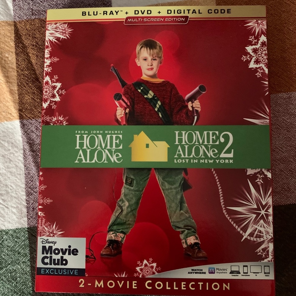 Unopened Home Alone two movie bundle